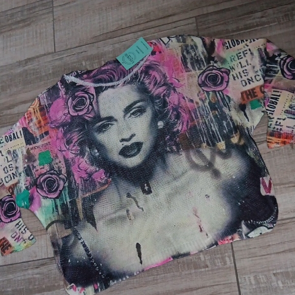 loowie Sweaters - MADONNA ..LOOWIE MADE IN ITALY